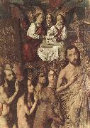 Bartolome Bermejo Christ Leading the Patriarchs to the Paradise (detail) France oil painting artist